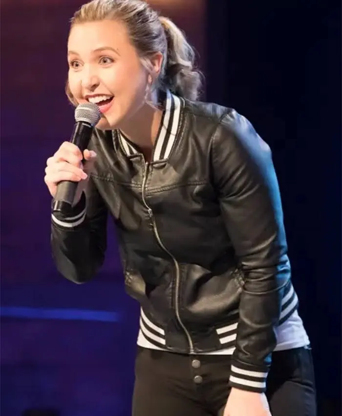 Taylor Tomlinson The Comedy Lineup Bomber Leather Jacket