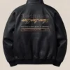 Technics x Aime Leon Dore Black Leather Jacket
