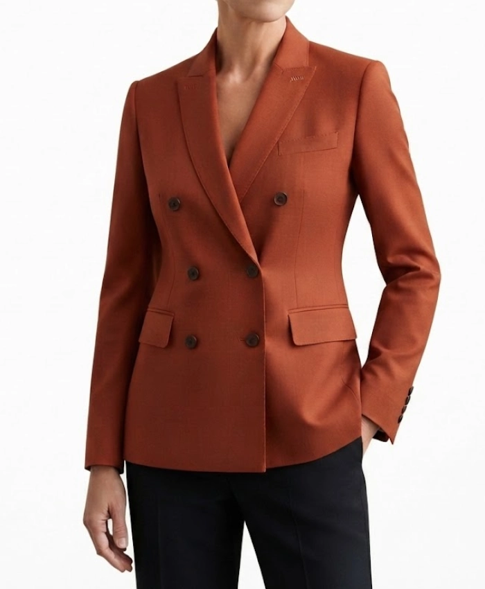 Ted Lasso S04 Hannah Waddingham Brown Blazer - Image 4