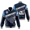 Tennessee Titans Letterman Varsity Jacket Blue