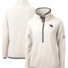 Tennessee Titans Quarter Zip Jacket White