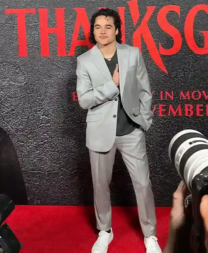 Thanksgiving 2023 Bobby Grey Suit