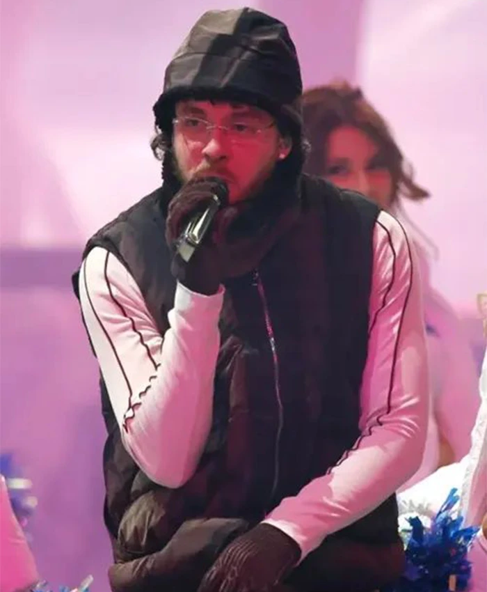 Thanksgiving Jack Harlow Halftime Show Black Vest