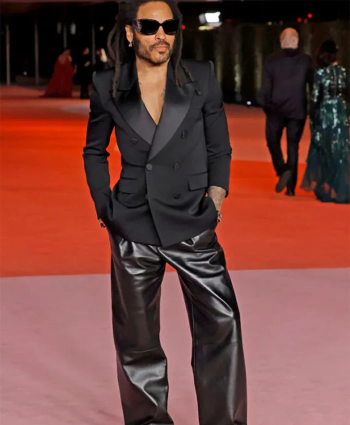 The Academy Gala Lenny Kravitz Black Blazer