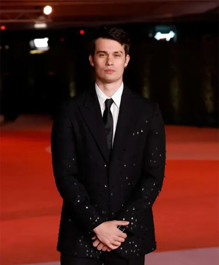 The Academy Gala Nicholas Galitzine Sequin Blazer