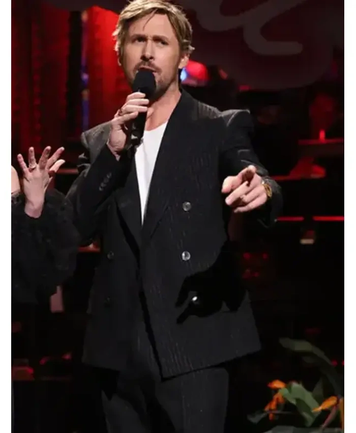 The Fall Guy Ryan Gosling Co Star SNL Black Suit