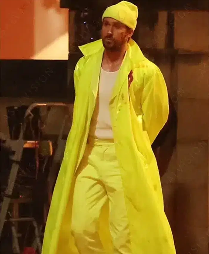 The Fall Guy Ryan Gosling Rain Peacoat