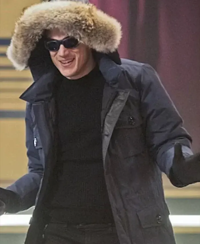 The Flash Captain Cold Blue Hooded Coat