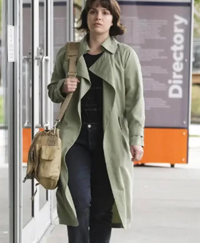 The Good Doctor S06 Lea Dilallo Green Long Coat