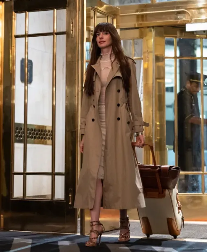 The Idea Of You 2024 Solene Beige Coat