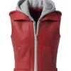 The King Of Fighters Terry Bogard Red Leather Vest