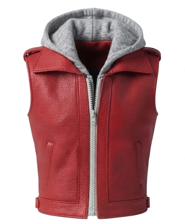 The King Of Fighters Terry Bogard Red Leather Vest