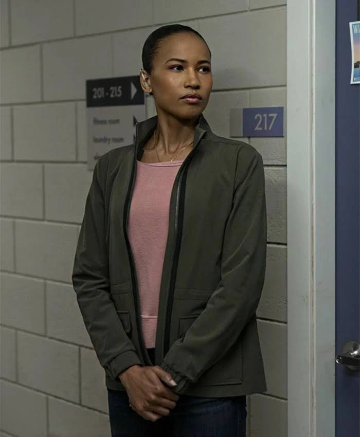 The Night Agent Chelsea Arrington Green Jacket