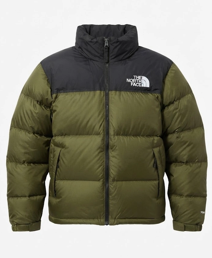 The North Face 1996 Retro Nuptse Green Puffer Jacket