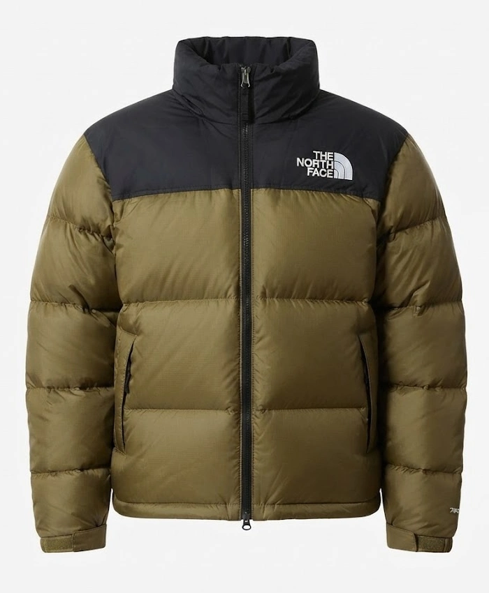 The North Face 1996 Retro Nuptse Olive Puffer Jacket