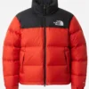 The North Face 1996 Retro Nuptse Red Puffer Jacket