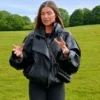 The Only Way Is Essex S37 Becks Bloomberg Leather Jacket
