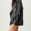 The Only Way Is Essex S37 Becks Bloomberg Leather Jacket For Womens