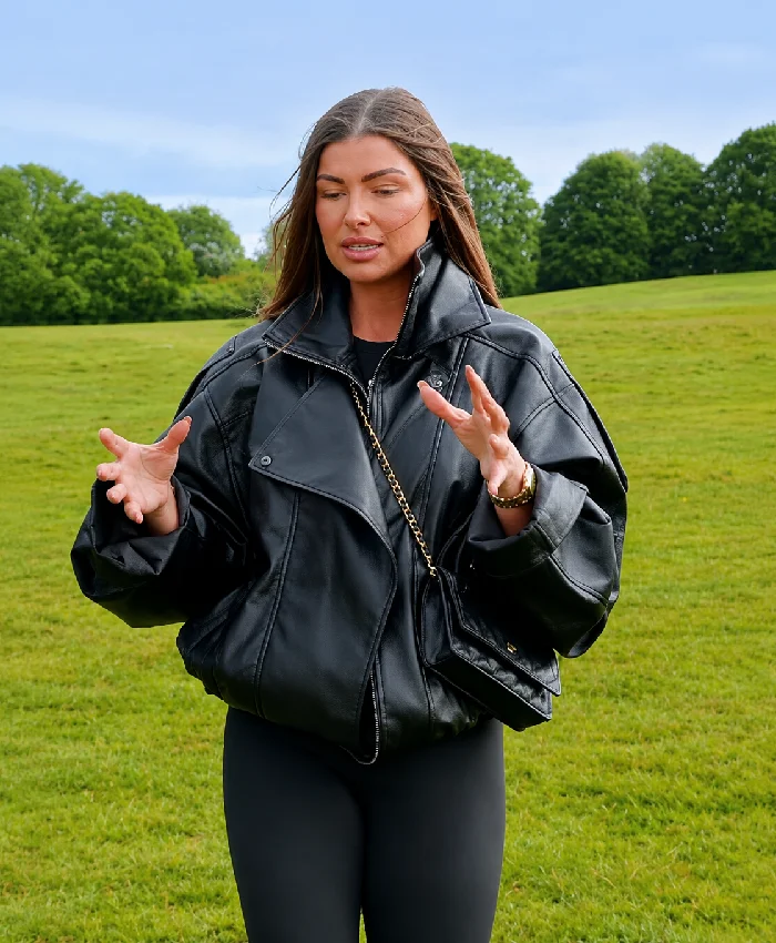 The Only Way Is Essex S37 Becks Bloomberg Leather Jacket
