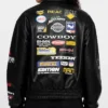 The Only Way Is Essex S37 Harry Derbidge Patched Leather Jacket Women