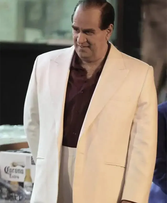 The Penguin 2024 Oswald Cobblepot White Blazer