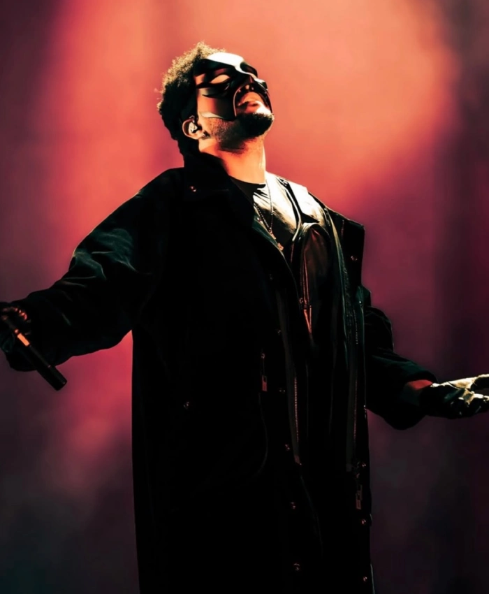 The Weeknd Croke Park Dublin Black Coat