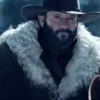 Tim McGraw TV Series Yellowstone Origin 1883 James Dutton Brown Fur Coat