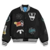 Eddie Brock Venom Black Varsity Jacket