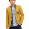 Tom Holland Spider Man Homecoming Yellow Blazer Jacket