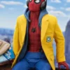 Tom Holland Spider Man Homecoming Yellow Wool Blazer Jacket