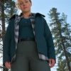 Tracy Spiridakos TV Series Anna Pigeon S01 Anna Pigeon Blue Cotton Jacket