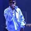 Travis Scott Cactus Jack x Nike Argentina Total 90 Blue Anthem Fleece Jacket