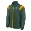 Trenton Green Bay Packers Sideline Jacket For Men And Women