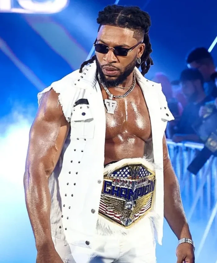 Trick Williams SmackDown 2026 White Vest
