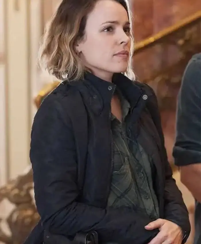True Detective S02 Ani Bezzerides Quilted Black Jacket