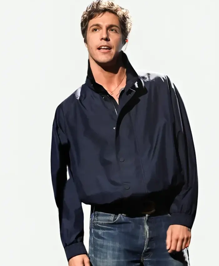 Tucker Pillsbury The Tonight Show Starring Jimmy Fallon Role Model Blue Cotton Jacket