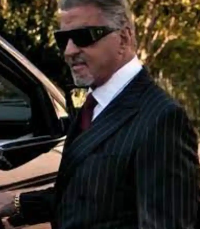 Tulsa King Sylvester Stallone Black Coat