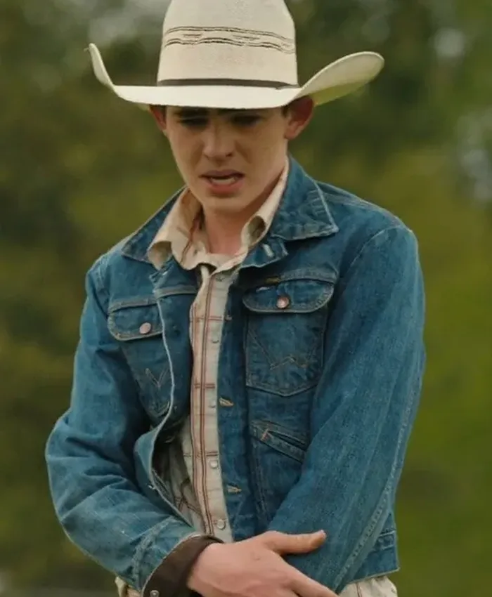 Tv Series Yellowstone S05 Ep02 Carter Finn Little Denim Jacket