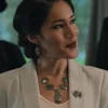 Tv Series Yellowstone Season 05 Angela Blue Thunder White Blazer