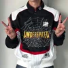 Undefeated x Spider Man FW26 Black And White Varsity Jacket