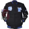 University Of Memphis Classic Wool Black Varsity Jacket