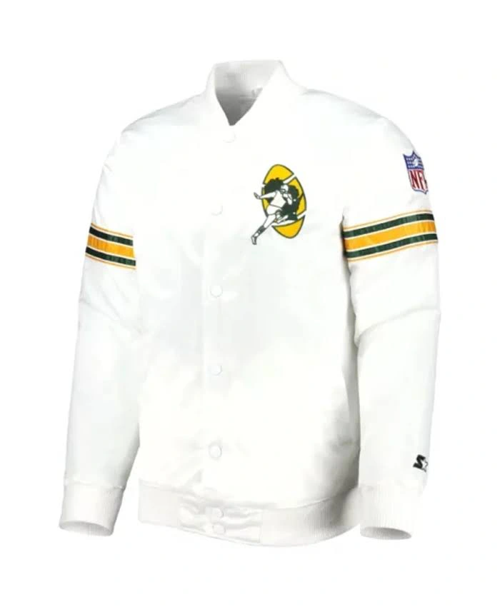Urbanus NFL Green Bay Packers Starter Varsity Jacket For Sale