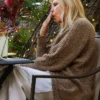 Vicki Gunvalson Real Housewives Of Orange County S20 Textured Cardigan