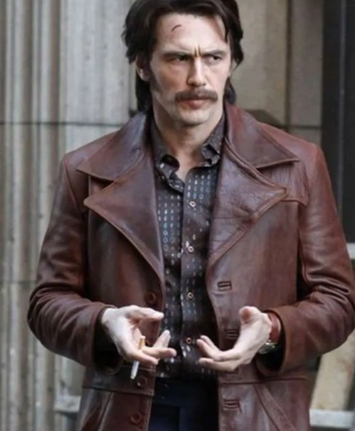 James Franco The Deuce Leather Jacket - Image 3