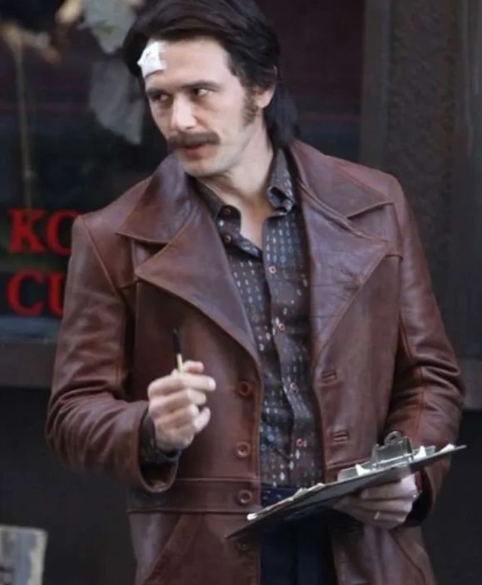 Vincent Martino The Deuce Frankie Martino Brown Leather Jacket