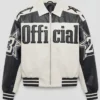 WNBA Sydney Taylor AKIRA Black and White Bomber Jacket