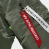 WTAPS X ALPHA MA1 Zip Up Bomber Jacket
