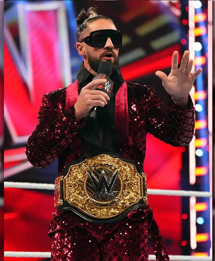 WWE Raw Seth Rollins Red Blazer