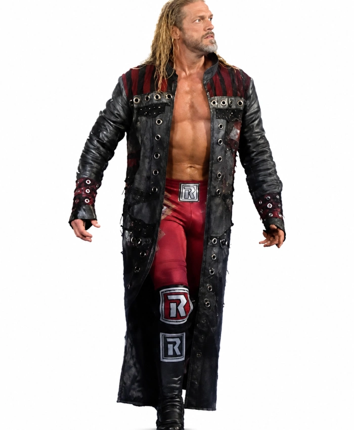 WWE Royal Rumble Adam Joseph Edge Black Ring Coat