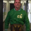 WWE SummerSlam 2026 CM Punk Green Minnesota North Stars Bomber Jacket